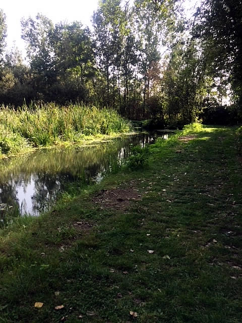 Wandelen in de septemberzon